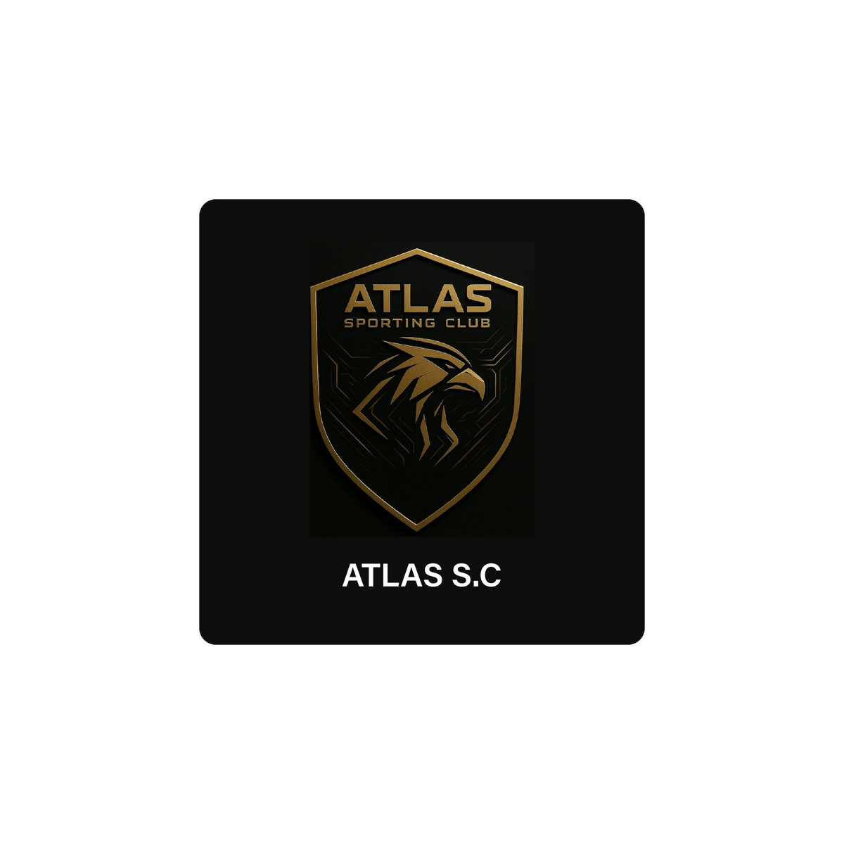 Mousepad ATLAS SPORTING CLUB 50x50 PRO | Custom