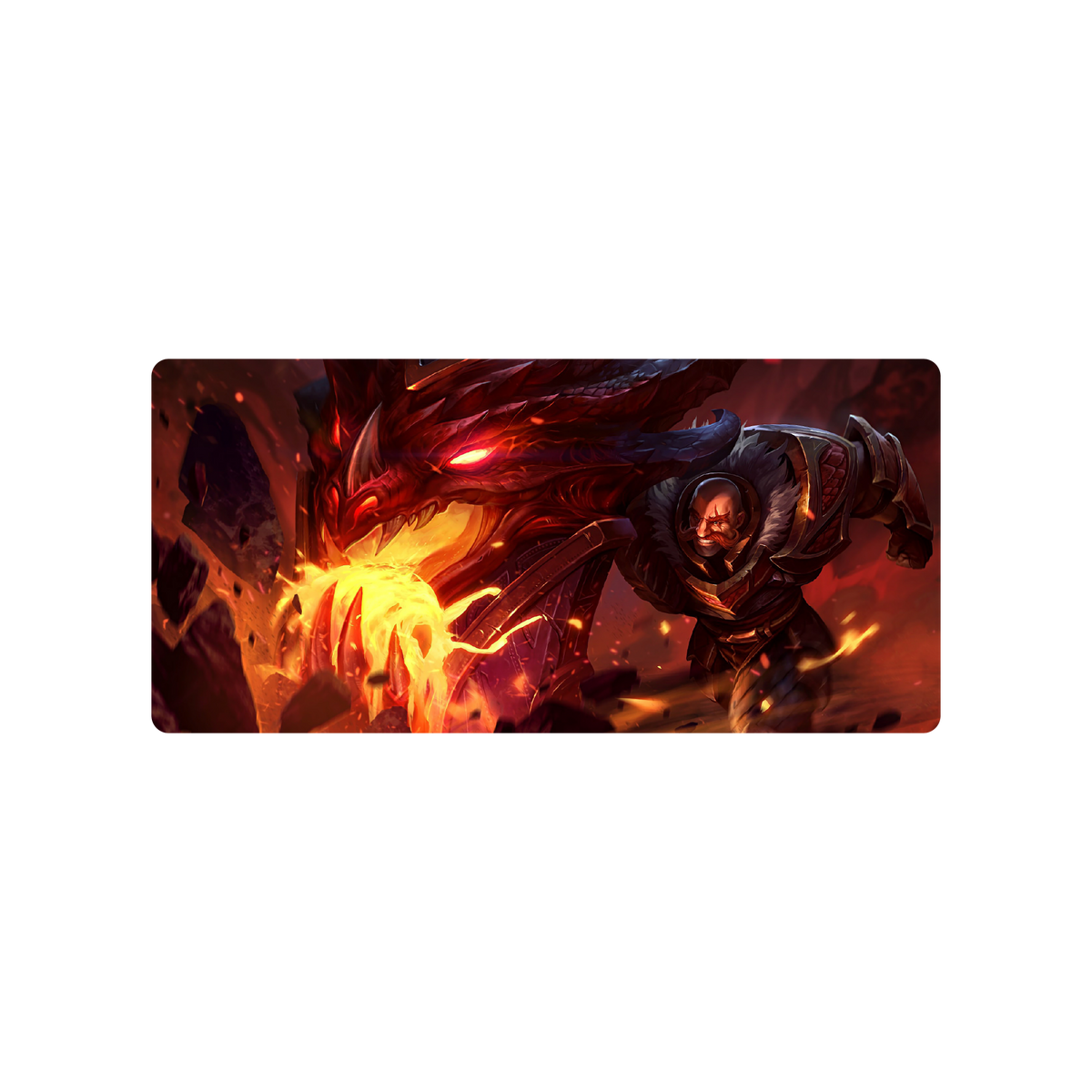 Mousepad Braum league of legends 60x28 Classic | Custom