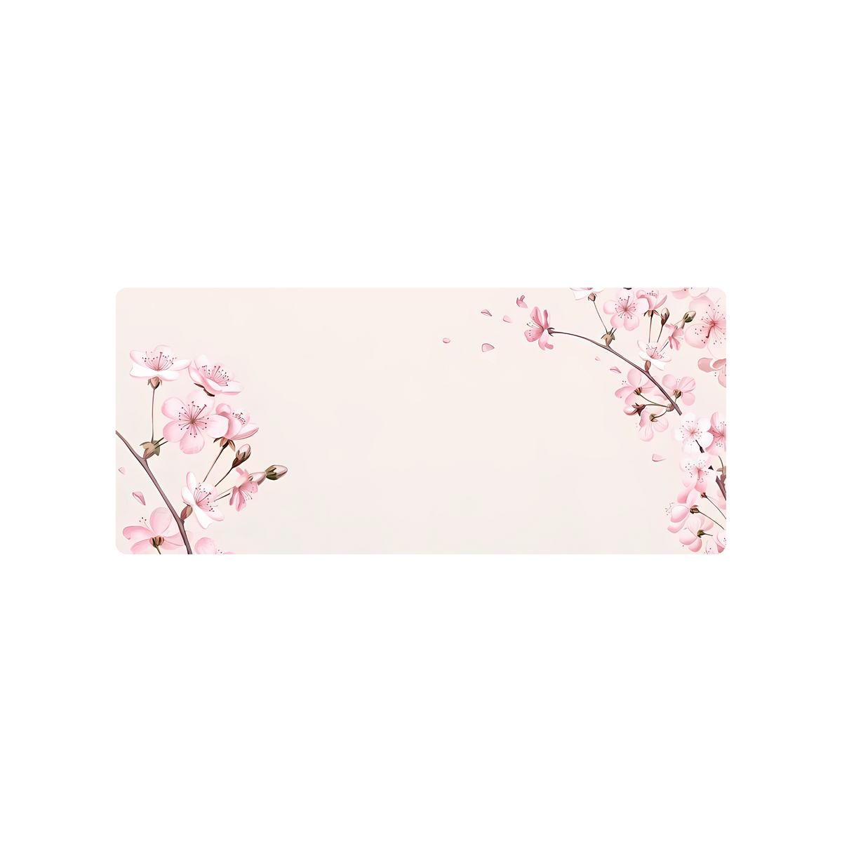 Mousepad Cherry blossom 70x30 Classic | Custom