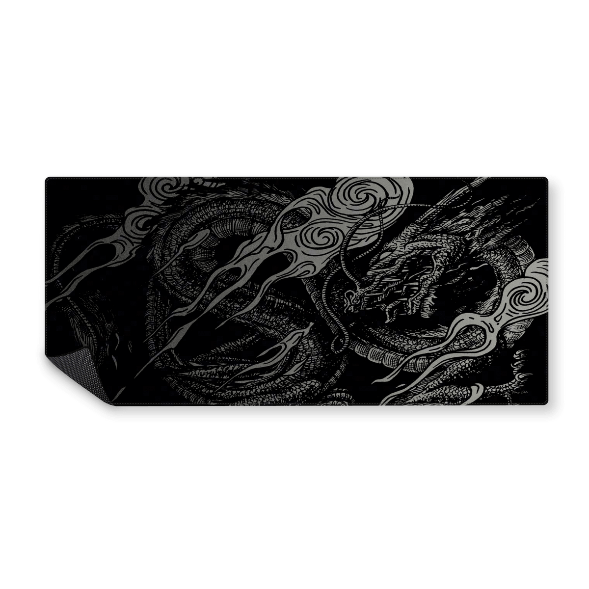Mousepad Dragon con firmas 90x40 Classic | Custom
