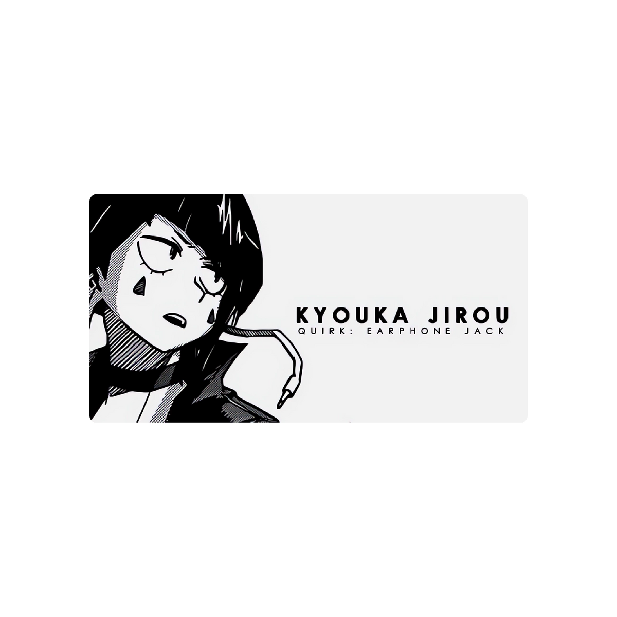 Mousepad Kyoka Jirou 62x32 Classic | Custom