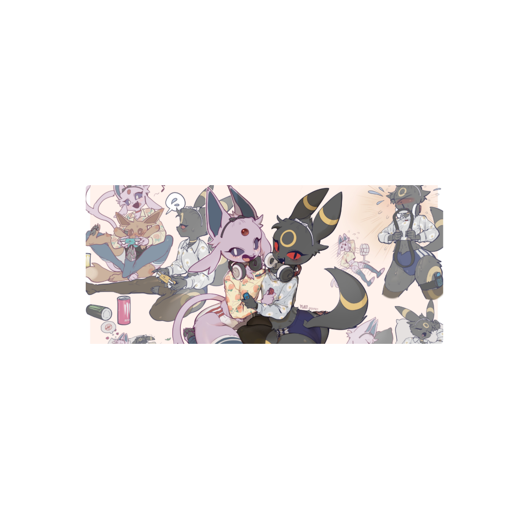 Silveon y Umbreon