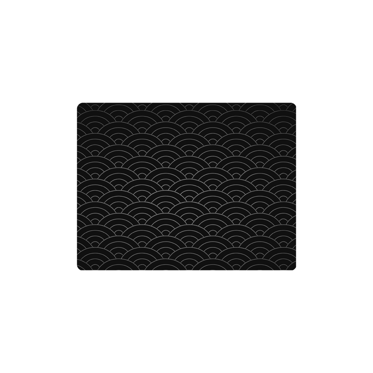 Mousepad Seigaiha black 60x46 PRO | Custom