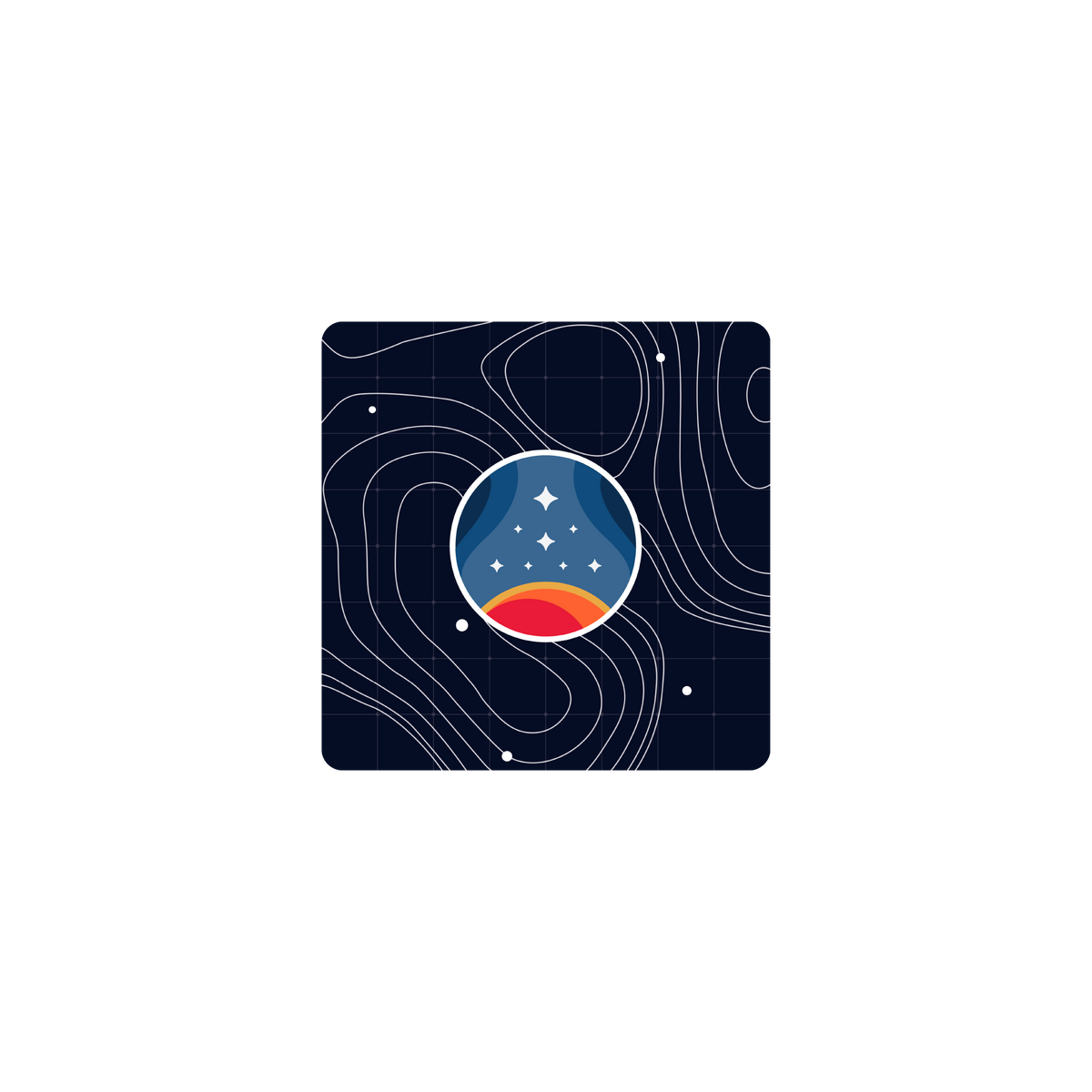 Mousepad Starfield 25x25 PRO | Custom