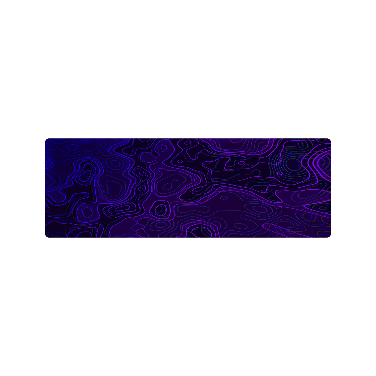 Mousepad Topografico Morado 74x25 Classic | Custom