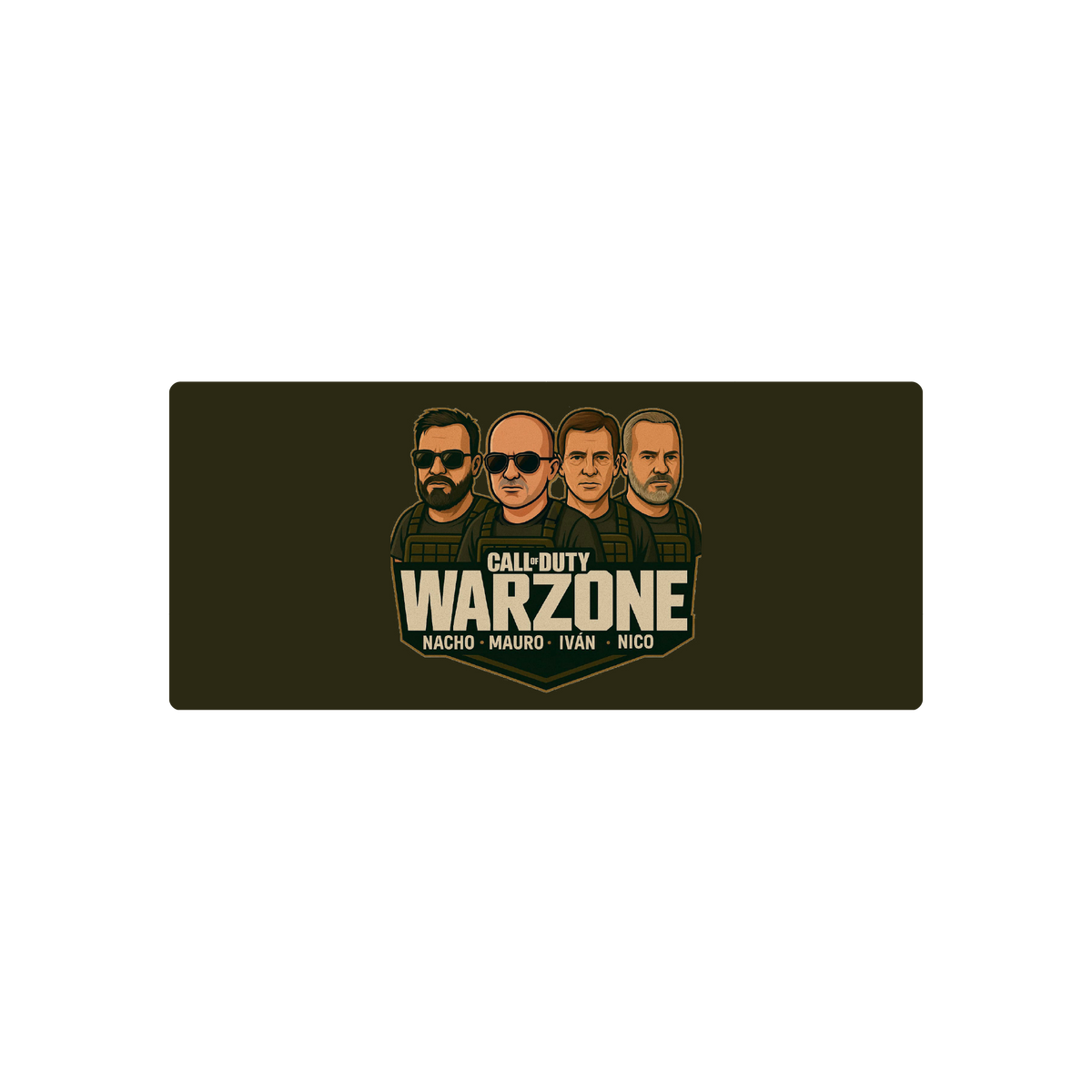 Mousepad Warzone 70x30 Classic | Custom