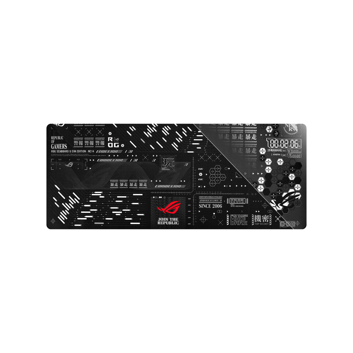 Mousepad Asus Rog Evangelion 100x40 PRO | Custom