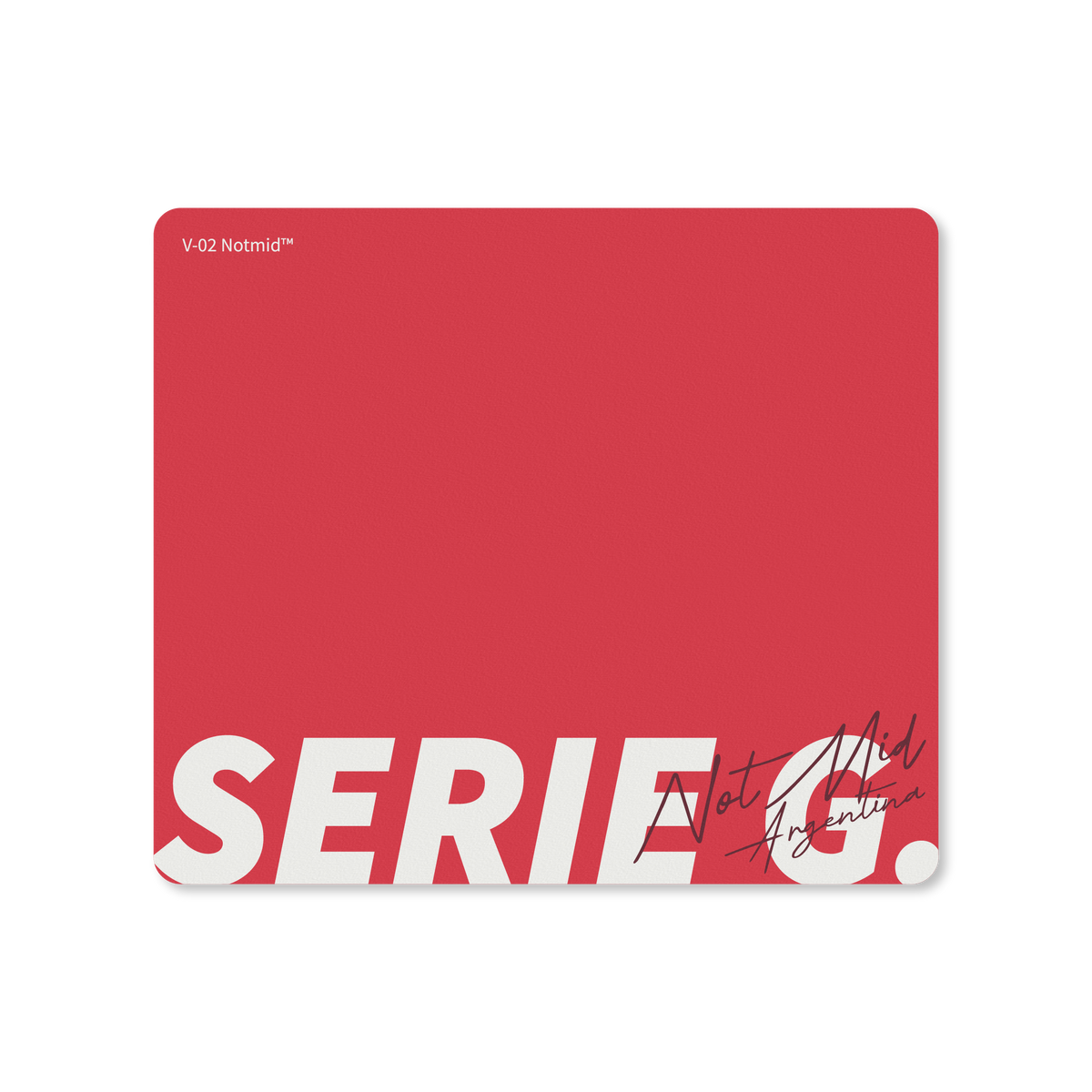 Glasspad Signature Rojo | Serie G V-S02