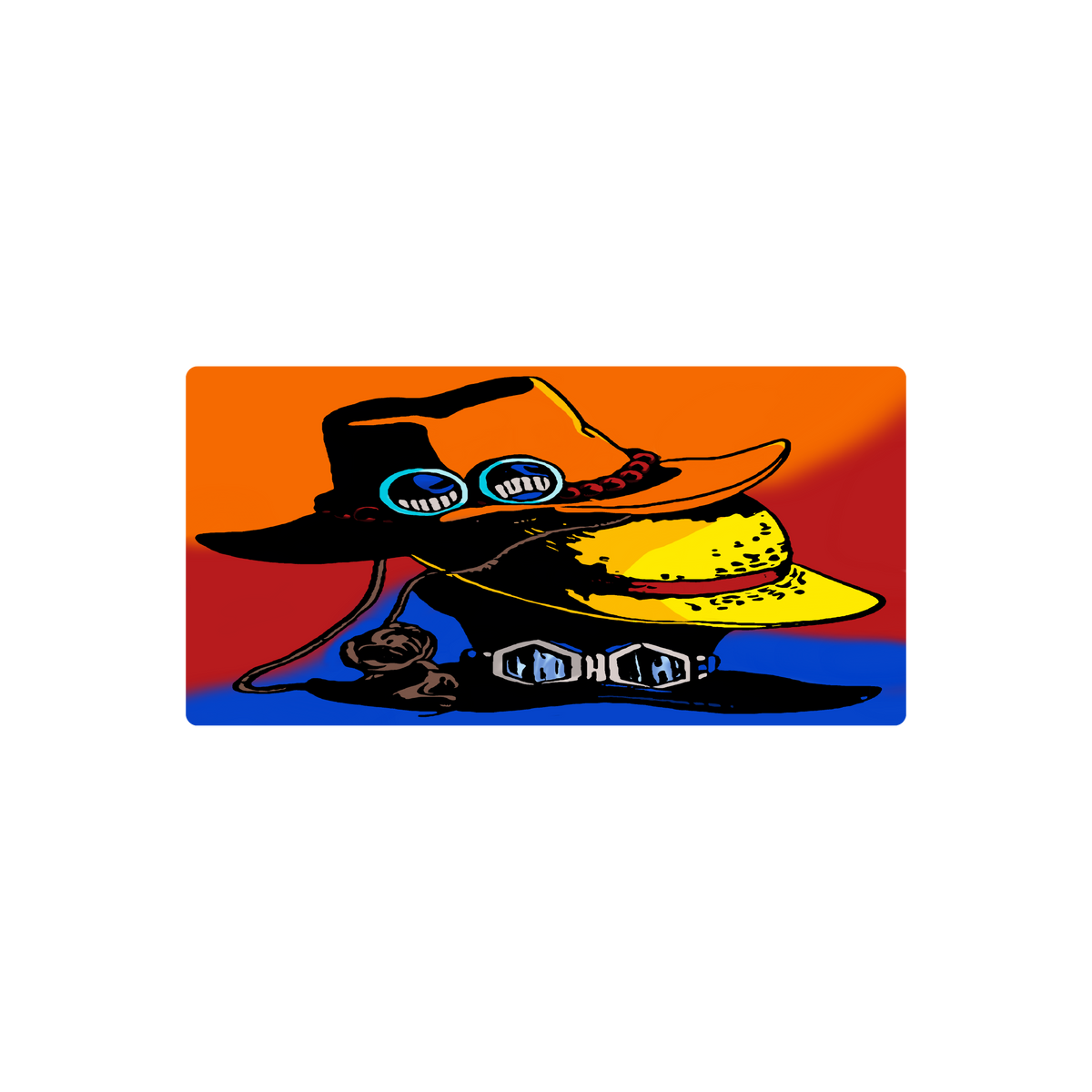 Mousepad sombreros de hermanos 91x45 Classic | Custom