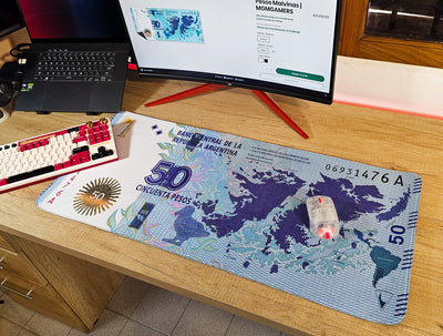 Mousepad 50 Pesos Malvinas PRO | NOTMID