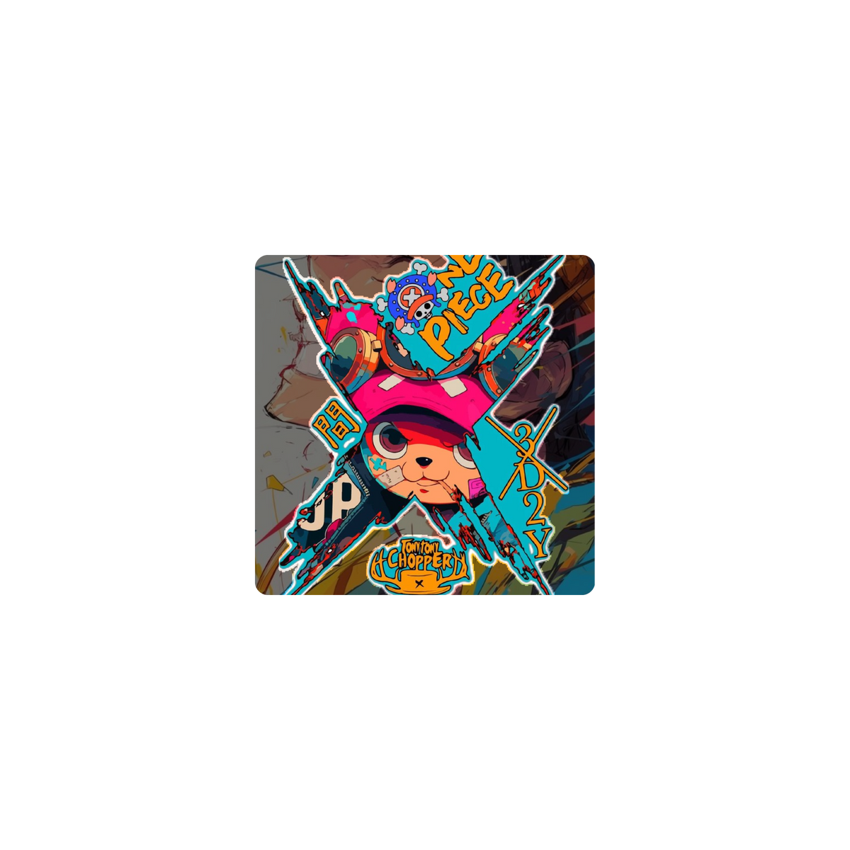 Mousepad Chopper de One Piece 25x25 Classic | Custom
