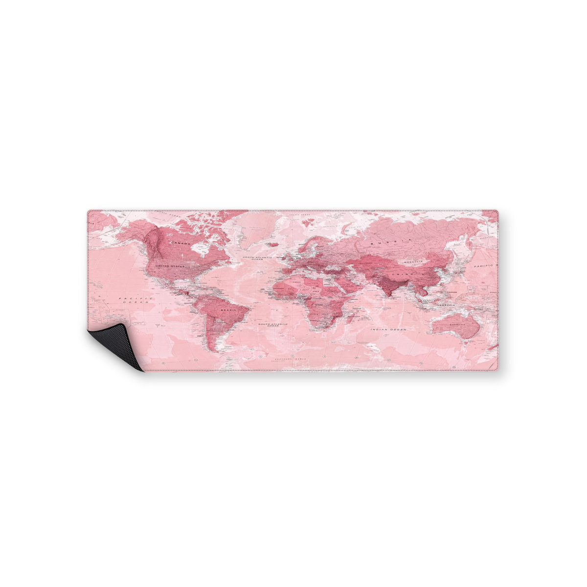 Mousepad mapa rosa 82x32 Classic | Custom