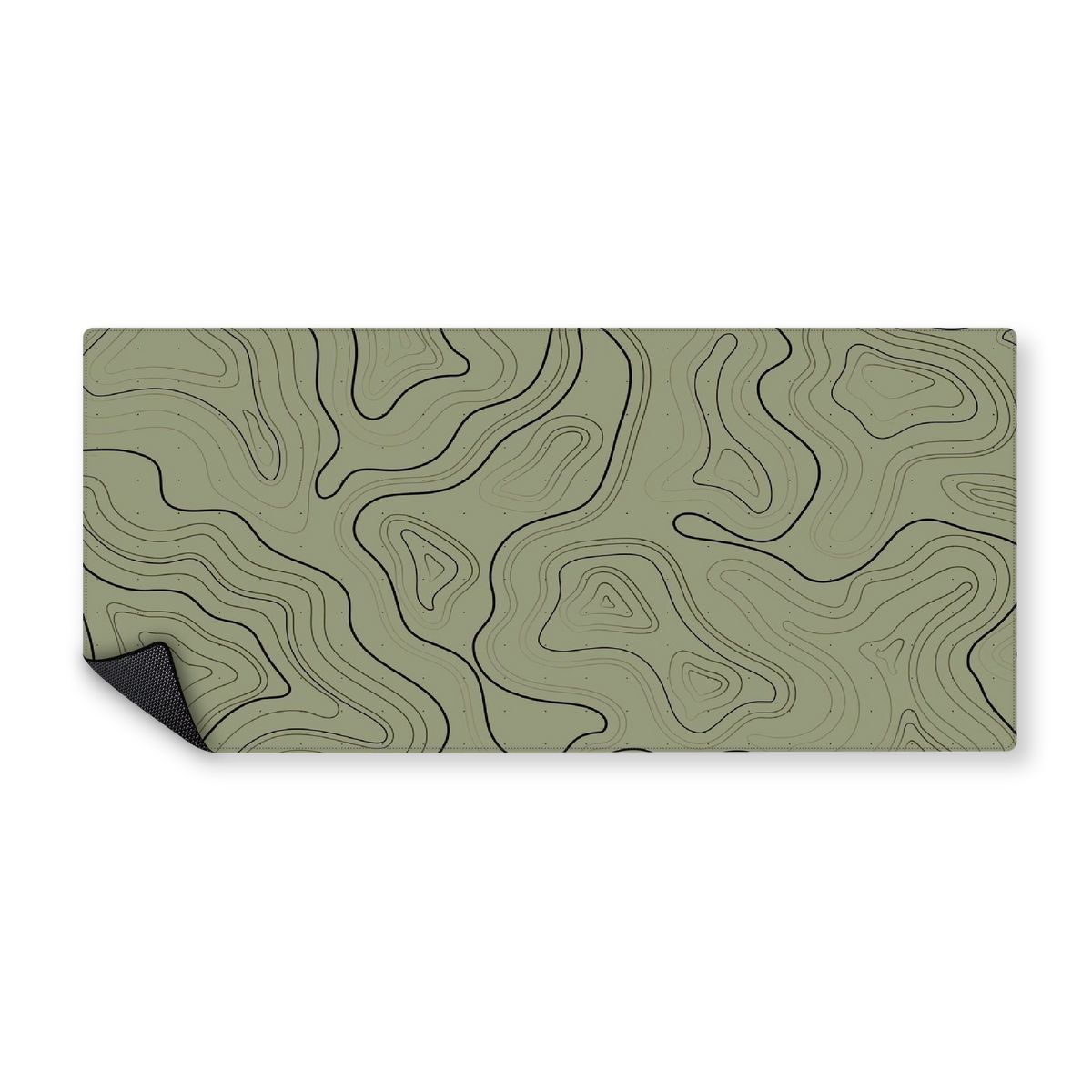 Mousepad Topografía green 90x40 PRO | Custom