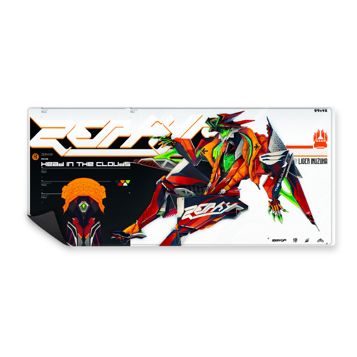 Mousepad Zephyr Harrier Warframe 90x40 Classic | Custom